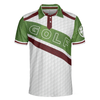 White And Green Men Golfer Golf Polo Shirt, Unique Golf Shirt For Men, Cool Gift For Golfers - Perfect Gift For Men