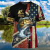 3D All Over Print  Tshirt  Full Print - Fishing