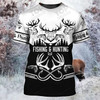 Full Print - Fishing 3D  Tshirt