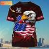 Custom Eagle American Pride T SHIRT
