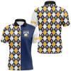 Custom Weekend forecast golfing with a chance of drinking Men golf polo shirts Custom argyle beer Golf Shirt