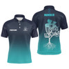 Personalized Mens Disc Golf Polo Shirt Hive Custom Number Disc Golf Tops For Men Disc Golf Basket