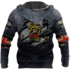 FUNSTUFFPRINT Zip Hoodie Bristish Army 3D Baseball Jacket Hoodie and Zip Hoodie