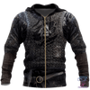 FUNSTUFFPRINT - Vikings Armor  3D Baseball Jacket Hoodie and Zip Hoodie