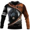 FUNSTUFFPRINT - Over Printed Bear 3D Baseball Jacket Hoodie and Zip Hoodie