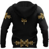 FUNSTUFFPRINT African Luxury Pattern 3D Baseball Jacket Hoodie and Zip Hoodie