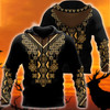 FUNSTUFFPRINT African Culture Dashiki Pattern Unisex Deluxe3D Baseball Jacket Hoodie and Zip Hoodie
