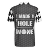 Golf Men Polo Shirt, I Made A Bogey On Every Hole Argyle Polo Shirt - Best Gift For Golf Lovers