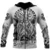 FUNSTUFFPRINT  Vikings Odin Fenrir Raven  3D Baseball Jacket Hoodie and Zip Hoodie