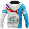 FUNSTUFFPRINT Personalized Name France - Marseille  3D Baseball Jacket Hoodie and Zip Hoodie