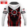 FUNSTUFFPRINT Personalized New Zealand Aotearoa Maori Sun Tattoo Fern Unisex  3D Baseball Jacket Hoodie and Zip Hoodie