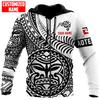 FUNSTUFFPRINT  Personalized New Zealand Maori Aotearoa Sun Tattoo Kiwi 3D Baseball Jacket Hoodie and Zip Hoodie