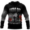 FUNSTUFFPRINT Old Soldier Remember Anzac Day Premium Unisex  3D Hoodie and Zip Hoodie