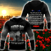 FUNSTUFFPRINT Old Soldier Remember Anzac Day Premium Unisex  3D Hoodie and Zip Hoodie