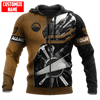 FUNSTUFFPRINT Personalized Name Carpenter   3D Hoodie and Zip Hoodie