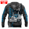 FUNSTUFFPRINT Trucker Hoodie  3D Hoodie and Zip Hoodie