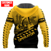 FUNSTUFFPRINT Personalized Excavator Hoodie MHBM  3D Hoodie and Zip Hoodie