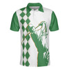 White And Green Golf Polo Shirt, I Play Golf And I Forget Things Funny Golf Polo Shirt For Men, Gift For Golfer