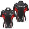 Custom Men Golf Polo Shirts Canada Flag Custom Golf Shirts For Men, Patriotic Canadian Flag Golf Tops
