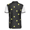 Men Polo Shirt - Love Means Nothing Tennis Polo Shirt - Gift For Tennis player - Tennis Ball Stuck In Steal Wire Fence Polo Shirt