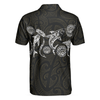 Elegant Polynesian Pattern Polo Shirt, Short Sleeve Men Polo Shirt, Golf Gift For Men, Best Gift For Men Golfers