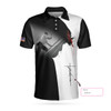 Custom Personalized Black And White Christian Roofer Men Polo Shirt, Roofer I Can Do All Things Custom Shirt For Male