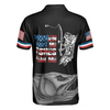 Woman Want Me Fishes Fear Me White Version Polo Shirt, Fish Skeleton Reaper American Flag Polo Shirt, Best Fishing Shirt For Men