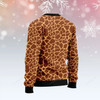 FUNSTUFFPRINT Giraffe Funny Ugly Christmas Sweater For Men & Women Ugly Sweater