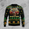 FUNSTUFFPRINT Make It Rein Ugly Christmas Sweater for men and women Ugly Sweater