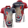Custom Personalized Jersey 3D Archery Target Polo Shirts For Women Custom Performance Archery Shirts