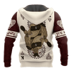 FUNSTUFFPRINT  New Zealand Maori King Te Kingi Card  3D Hoodie and Zip Hoodie