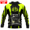 FUNSTUFFPRINT - Personalized Trucker  3D Hoodie and Zip Hoodie
