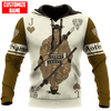 FUNSTUFFPRINT Personalized New Zealand Maori Jack Card 3D Hoodie and Zip Hoodie