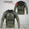 FUNSTUFFPRINT  Customize Honduras Black Coat Of Arms 3D Hoodie and Zip Hoodie
