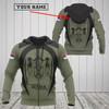 FUNSTUFFPRINT Customize Serbia Black Coat Of Arms 3D Hoodie and Zip Hoodie