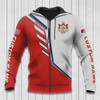 FUNSTUFFPRINT  Custom Name Serbia Hoodie Serbia Flag Wing  3D Hoodie and Zip Hoodie