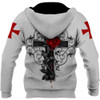 FUNSTUFFPRINT Christian 3D Hoodie Crosses And Roses   3D Hoodie and Zip Hoodie