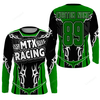 FUNSTUFFPRINT Custom MTX Racing Jersey  UPF30+, Motorcycle Dirt Bike Motocross Off-Road Riders Racewear 3D LONG SLEEVE SHIRT