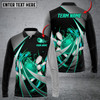 FUNSTUFFPRINT Flame Bowling And Pins Tornado Pattern Multicolor Option Customized Name Long Sleeve 3D Shirt