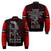 FUNSTUFFPRINT Premium Bomber Jacket Winged Hussars 3D All Over Print 3D Bomber Jacket S3BJ-10037
