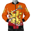 FUNSTUFFPRINT Netherlands Lion Special Mens Bomber Jacket A7 Bomber Jacket 3D Bomber Jacket