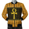 FUNSTUFFPRINT African Men’s Bomber Jacket – Ankh Egypt – BN18 Bomber Jacket 3D Bomber Jacket