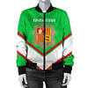 FUNSTUFFPRINT Albania Coat Of Arms Women Bomber Jacket Lucian Style JW5 Bomber Jacket 3D Bomber Jacket