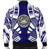 FUNSTUFFPRINT American Samoa Men Bomber Jackets – Polynesian Tattoo Flag – BN0110 Bomber Jacket 3D Bomber Jacket
