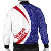FUNSTUFFPRINT American Samoa Men’s Bomber Jacket – Circle Style 01 J4 Bomber Jacket 3D Bomber Jacket