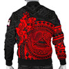 FUNSTUFFPRINT American Samoa Men’s Bomber Jacket – Polynesian Lizard – BN15 Bomber Jacket 3D Bomber Jacket