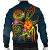 FUNSTUFFPRINT American Samoa Polynesian Personalised Men’s Bomber Jacket – Legend of American Samoa (Blue) – BN15 Bomber Jacket 3D Bomber Jacket