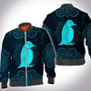FUNSTUFFPRINT Animal mandala penguin 3D All Over Printed Shirt, Sweatshirt, Hoodie, Bomber Jacketize S – 5XL Bomber Jacket 3D Bomber Jacket