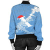 FUNSTUFFPRINT Argentina Of The Congo Christmas Coat Of Arms Women Bomber Jacket X Style J78 Bomber Jacket 3D Bomber Jacket