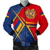 FUNSTUFFPRINT Armenia bMen’s Bomber Jacket – Armenia Legend – BN15 Bomber Jacket 3D Bomber Jacket